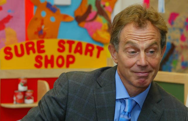 Tony Blair – Sure Start centre
