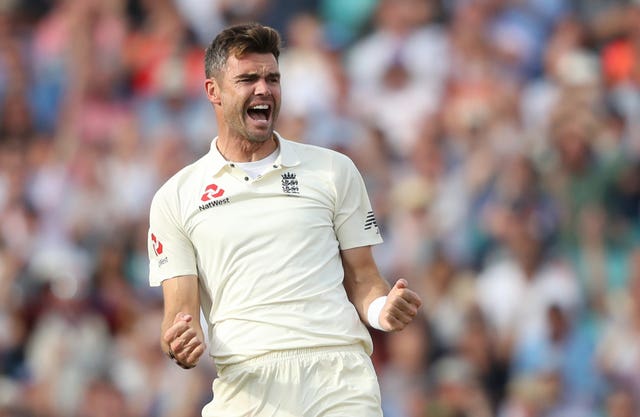 James Anderson claimed two early wickets to go level with Glenn McGrath