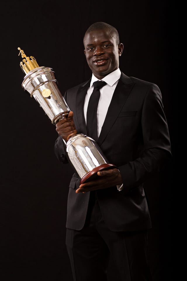 N'Golo Kante was named 2016-17 PFA Player of the Year