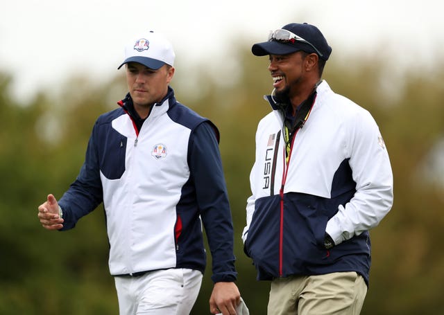 Tiger Woods and Jordan Spieth