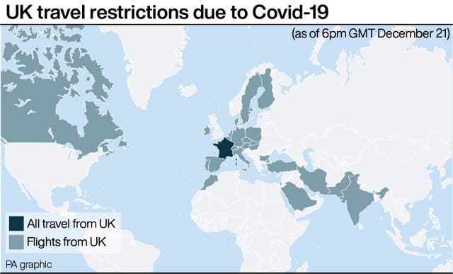 UK travel restrictions due to Covid-19
