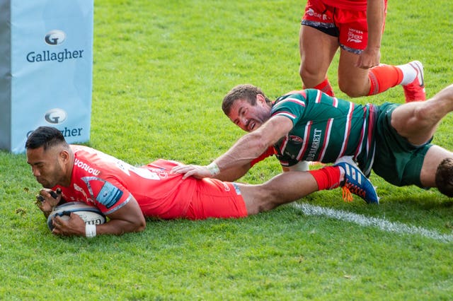 Sale new boy Manu Tuilagi was on the scoresheet against his former club