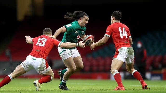 James Lowe made his Guinness Six Nations debut against Wales