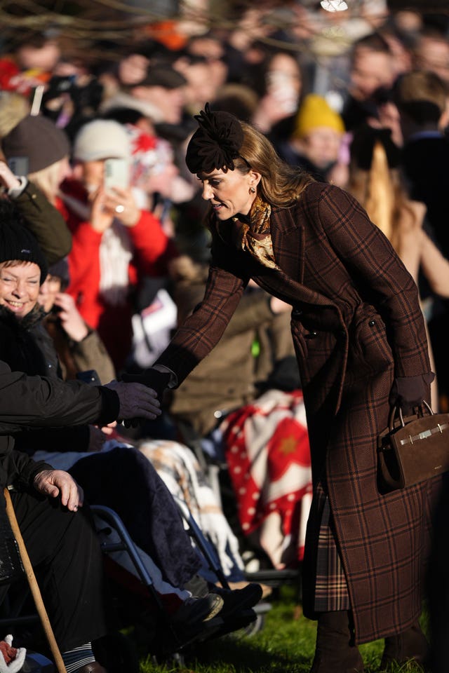 Royals attends Christmas Day Church service