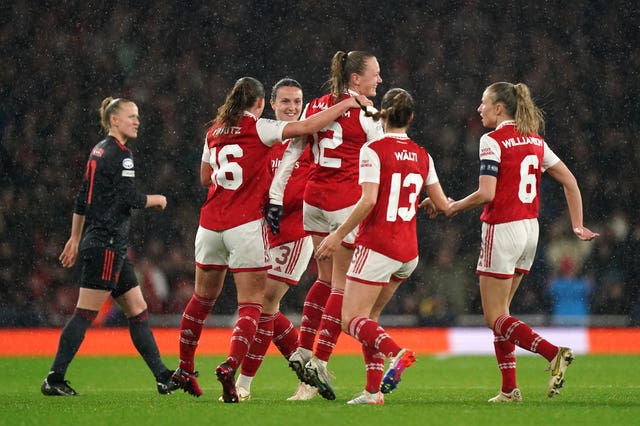 Over 20,000 supporters saw Arsenal beat Bayern Munich at the Emirates Stadium.