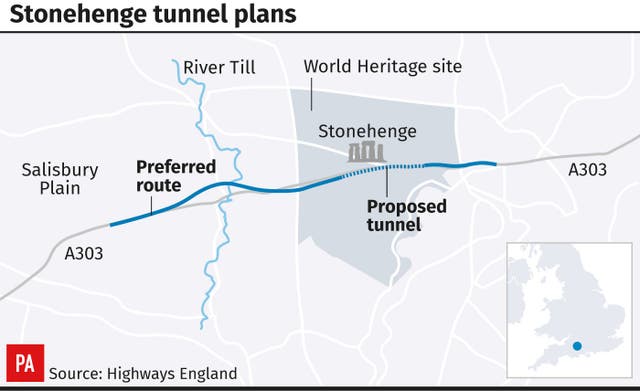 Stonehenge tunnel plans