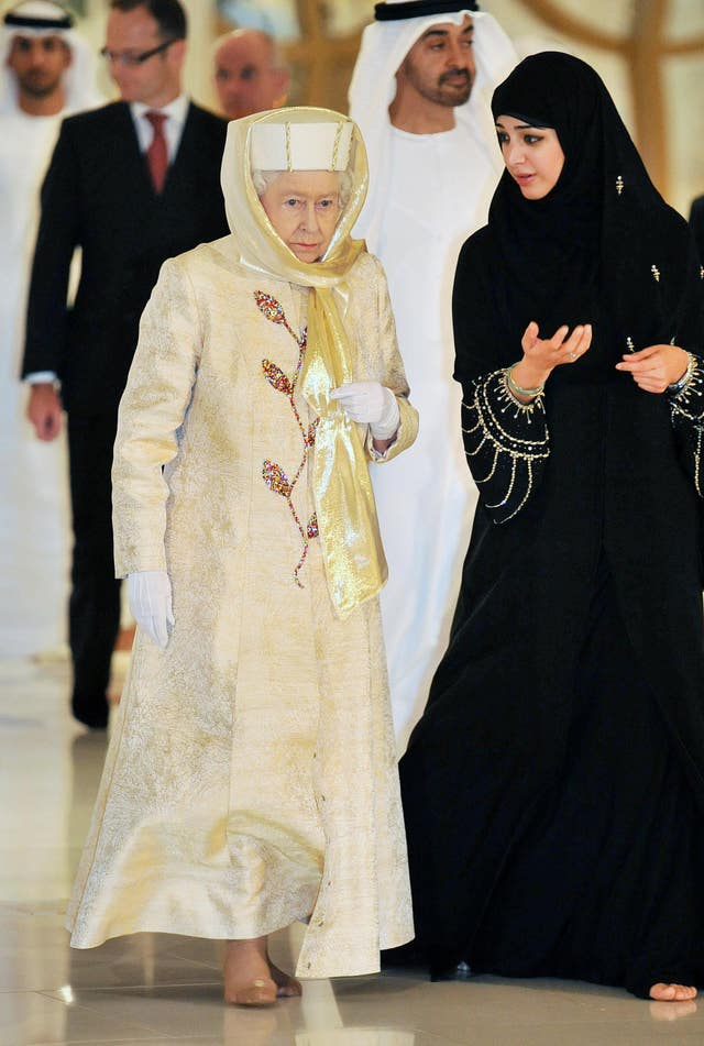 The Queen in Abu Dhabi 