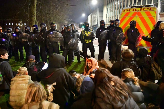 Bristol Kill The Bill protest