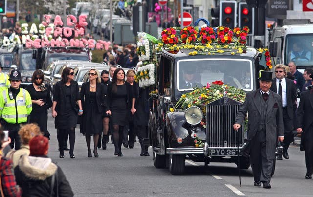 Jade Goody’s funeral