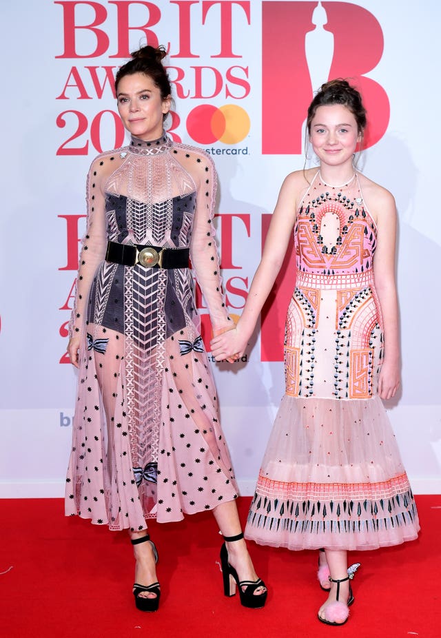 Anna Friel and daughter Gracie