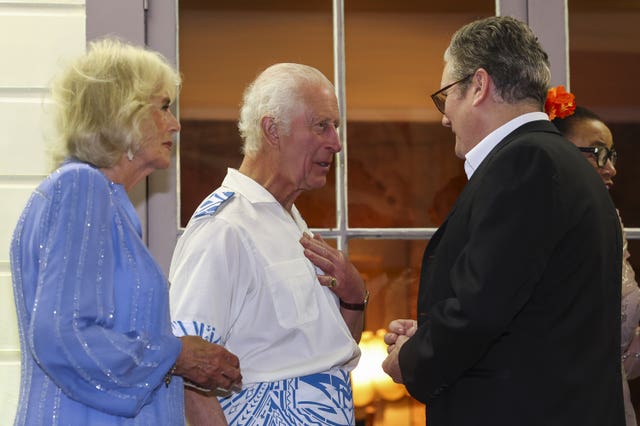 The King and Queen meet Sir Keir Starmer