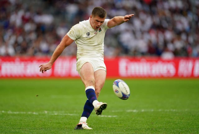 Farrell finished with 20 points as England reached the World Cup semi-finals