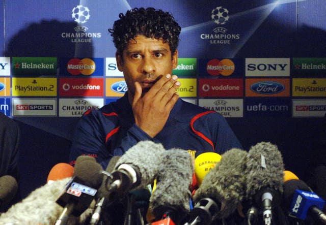 Frank Rijkaard's reign ended shortly after a heavy loss to Real (Sean Dempsey/PA)