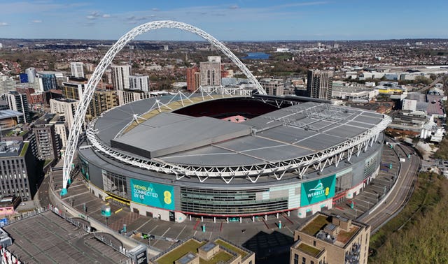 Wembley Stadium aerial views