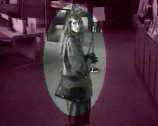CCTV footage of Annie McCarrick