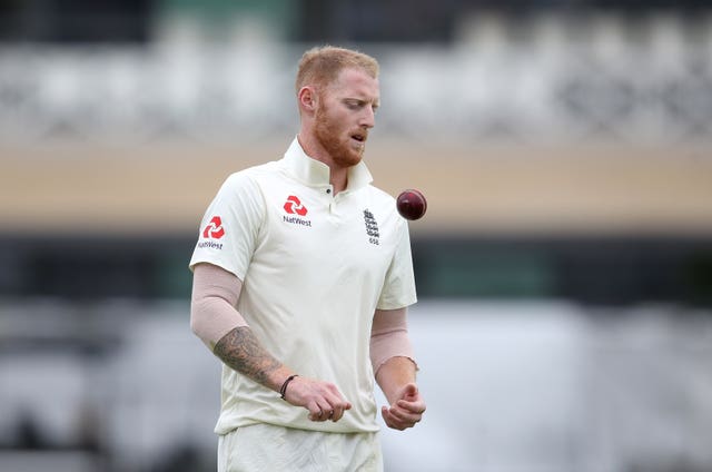 England’s Ben Stokes was back in Test action
