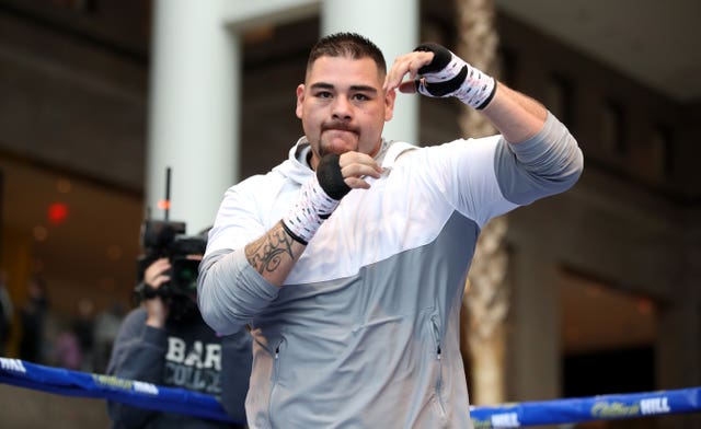 Anthony Joshua v Andy Ruiz Jr – Public Work Outs – Brookfield Place