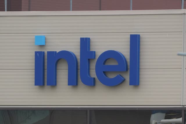 Intel signage