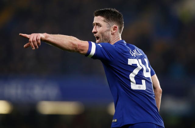 Gary Cahill was pleased with three points for Chelsea against Crystal Palace