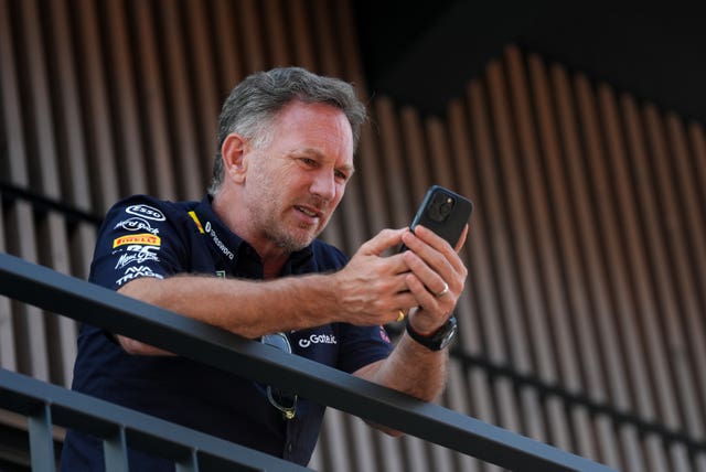 Red Bull team principal Christian Horner 