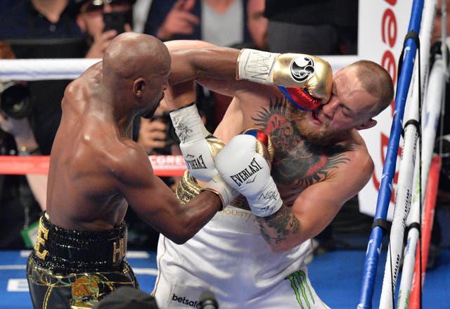 McGregor took on Floyd Mayweather last year