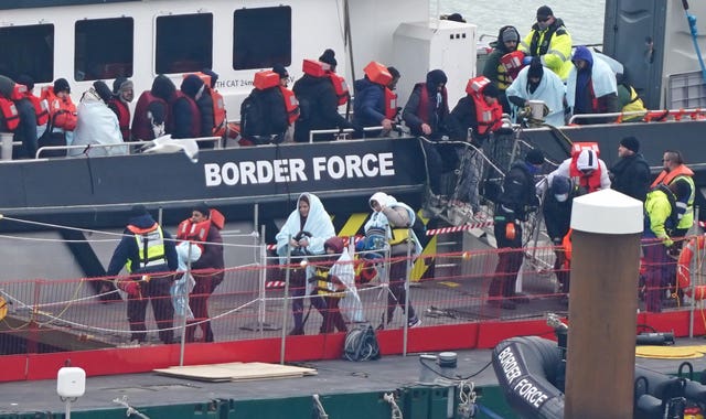 Migrant Channel crossings
