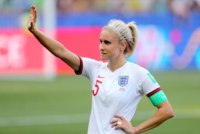 Steph Houghton will continue as England captain for the next two matches at least. 