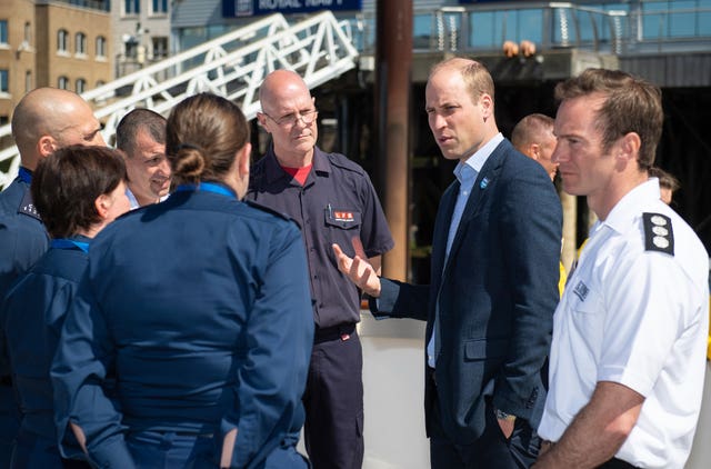 Duke of Cambridge Thames safety launch