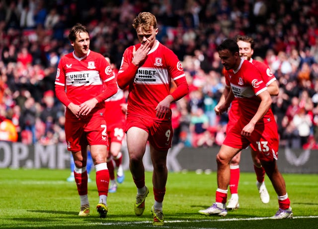 Middlesbrough players