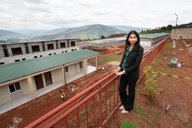 Suella Braverman visit to Rwanda