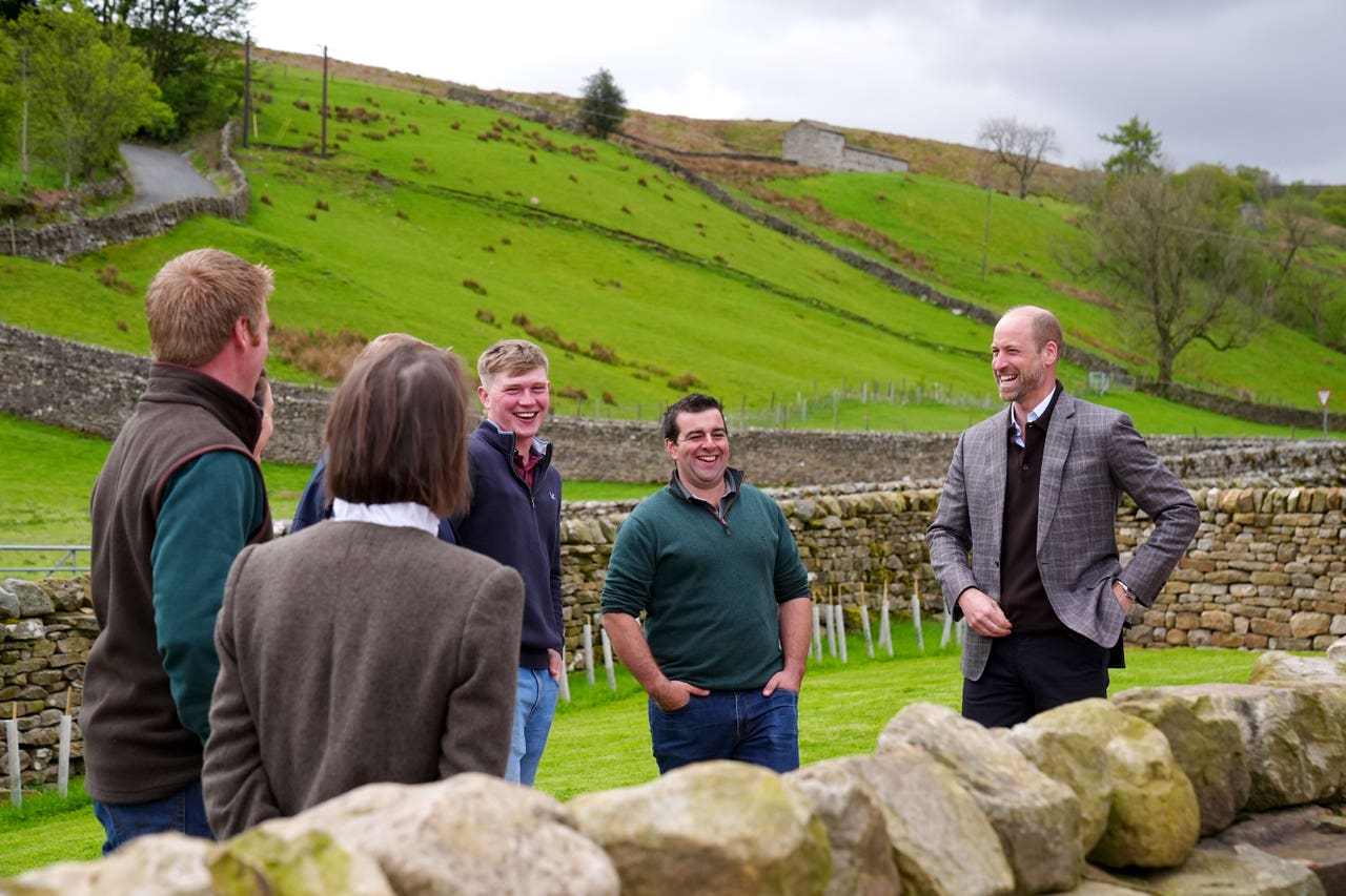 William brings cakes as hill farmers share challenges of diversifying ...
