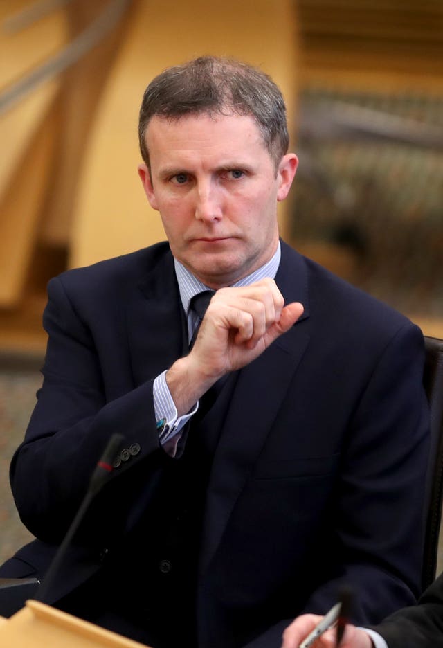 Justice Secretary Michael Matheson said the Scottish Government would raise the issue with the European Commission (Jane Barlow/PA)