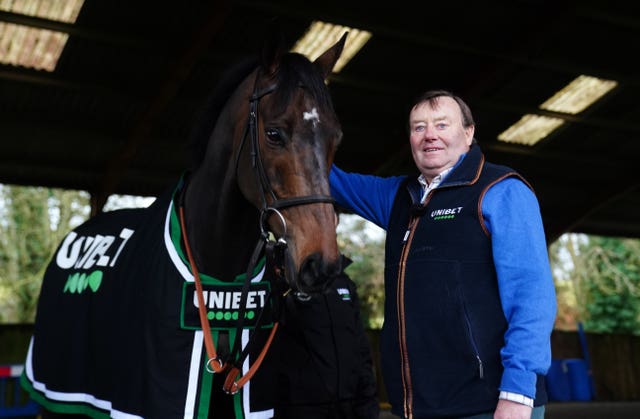 Nicky Henderson with Constitution Hill