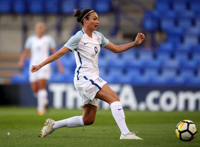Jodie Taylor set up England's first two goals against Japan (Nick Potts/PA).