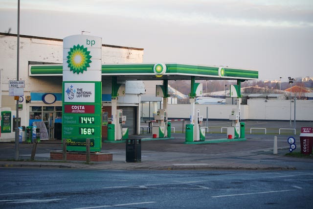 BP forecourt