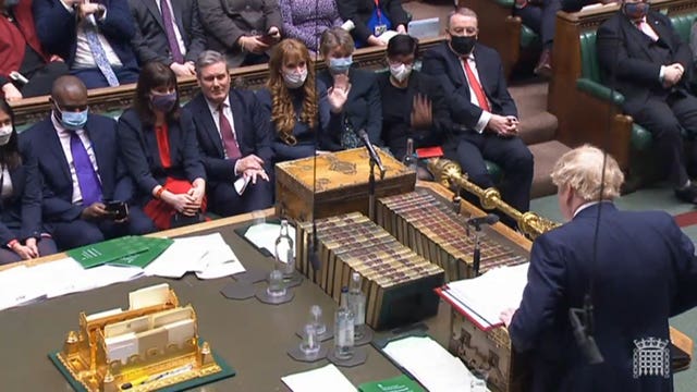 PMQs at Westminster
