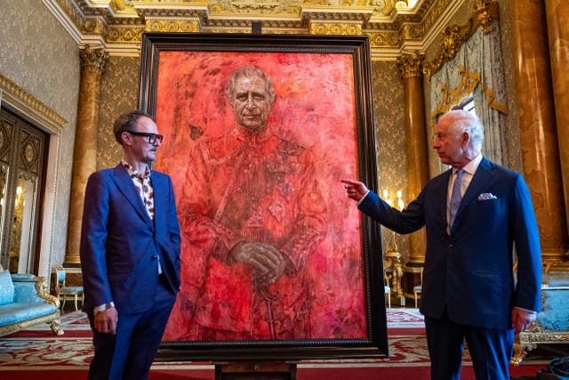 Charles unveils Jonathan Yeo portrait