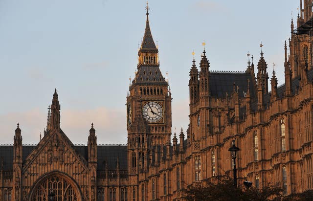 An inquiry into assisted dying is currently being held by a committee at Westminster (Nick Ansell/PA)