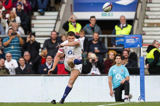 Owen Farrell is set for a landmark appearance 