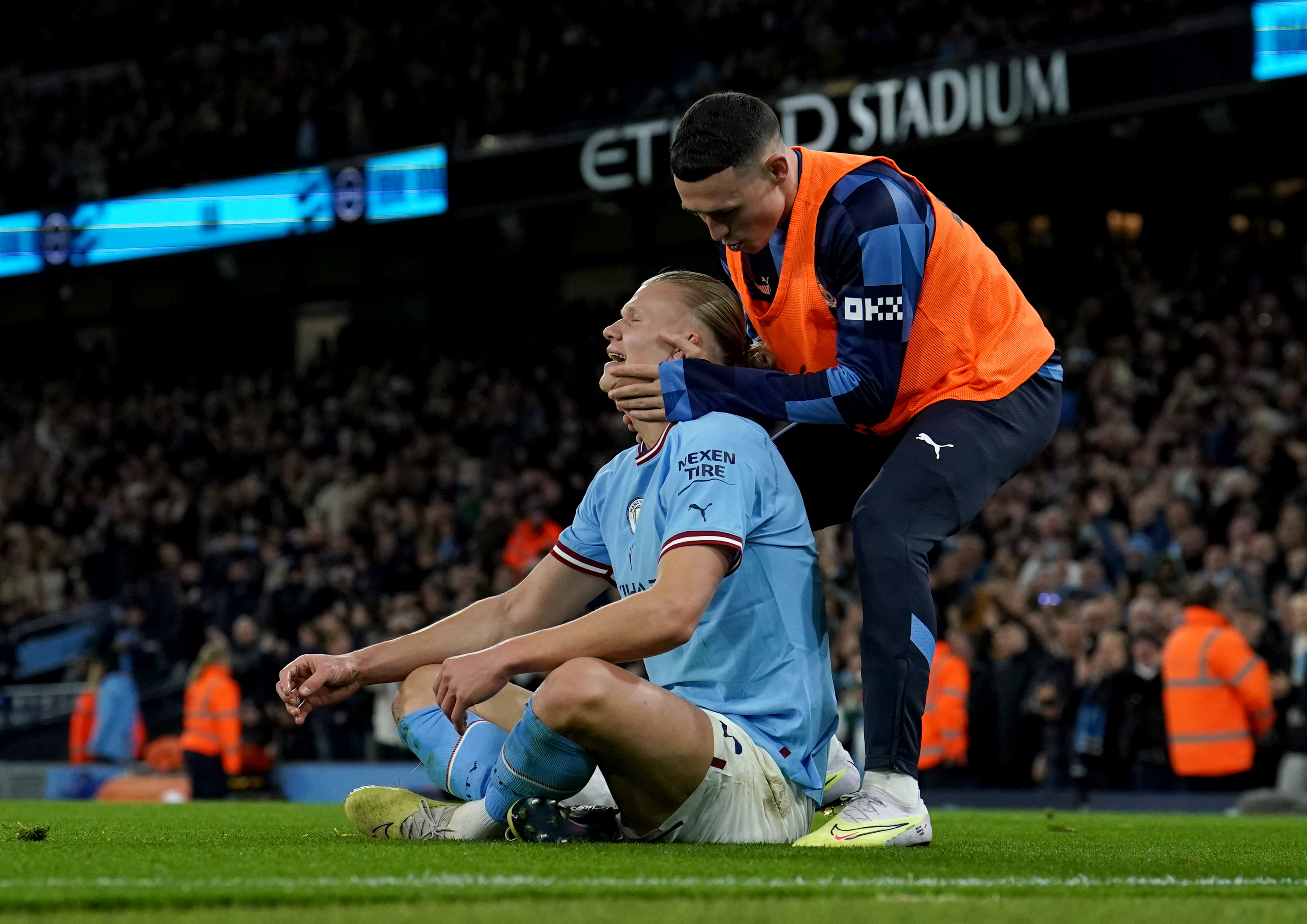 曼城 3-0 西汉姆联：哈兰德创造新进球纪录