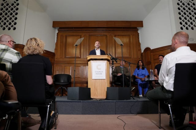 Green Party press conference