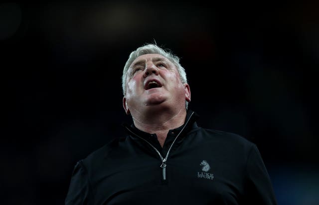 Aston Villa are looking for a new manager after sacking Steve Bruce (Simon Cooper/PA).