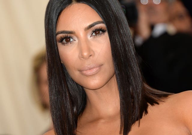 Kim Kardashian attending The Metropolitan Museum of Art Costume Institute Benefit Gala 2017, in New York, USA