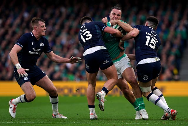 Scotland against Ireland in the Six Nations