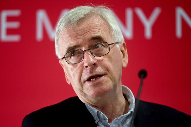 John McDonnell speech