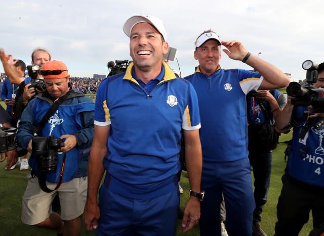 Garcia is now holds the record for most Ryder Cup points in a career