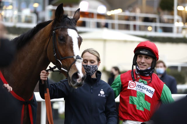 Henri The Second looked smart when landing an Ascot bumper last December 