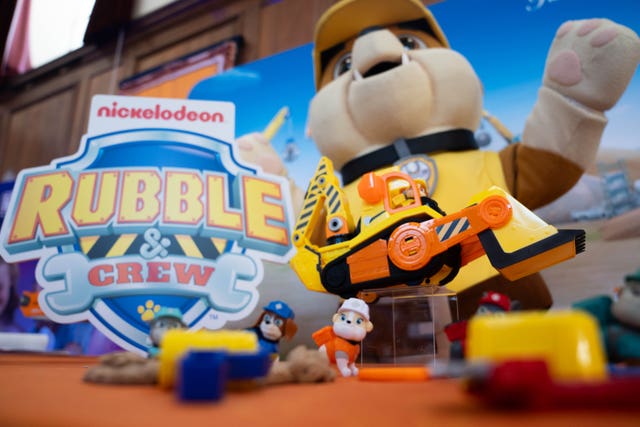 Paw Patrol Rubble's Bark Yard Deluxe Bulldozer, £44.99