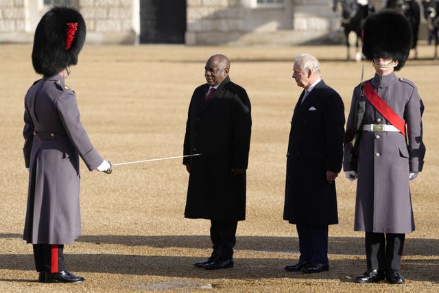 South African President State Visit to the UK