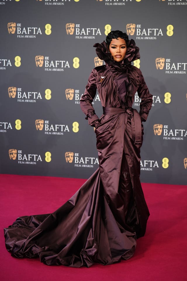 Teyana Taylor at the EE BAFTA Film Awards 2026 – London